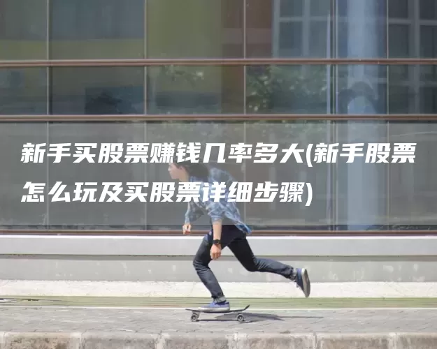 新手买股票赚钱几率多大(新手股票怎么玩及买股票详细步骤)(图1)