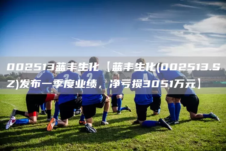 002513蓝丰生化【蓝丰生化(002513.SZ)发布一季度业绩,净亏损3051万元】(图1) 002513蓝丰生化【蓝丰生化(002513.SZ)发布一季度业绩,净亏损3051万元】(图1)