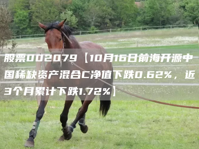 股票002079【10月16日前海开源中国稀缺资产混合C净值下跌0.62%,近3个月累计下跌1.72%】(图1) 股票002079【10月16日前海开源中国稀缺资产混合C净值下跌0.62%,近3个月累计下跌1.72%】(图1)