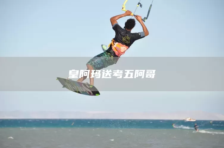皇阿玛送考五阿哥(图1)